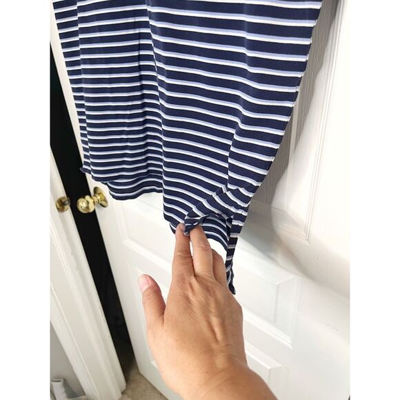 Polo Ralph Lauren Golf 100% PIMA Cotton Stripe Button Collar Polo Shirt - Picture 6 of 8